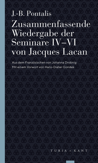 Zusammenfassende Wiedergabe der Seminare IV–VI von Jacques Lacan