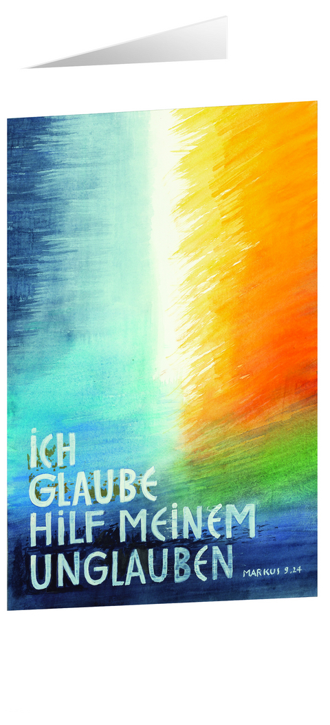 Jahreslosung 2020 - Faltkarte mit Betrachtung (5er-Set) - 