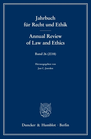 Jahrbuch für Recht und Ethik - Annual Review of Law and Ethics.