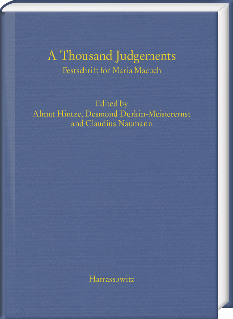 A Thousand Judgements - 