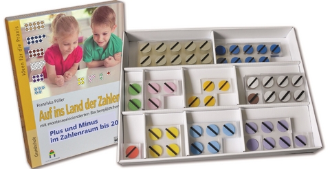 Auf ins Land der Zahlen - Rechenschachtel Plus und Minus bis 20 - Franziska P&uuml;ller