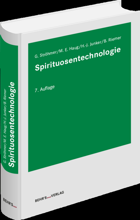 Spirituosentechnologie - Gundolf Str&ouml;hmer, Hans-Joachim Junker