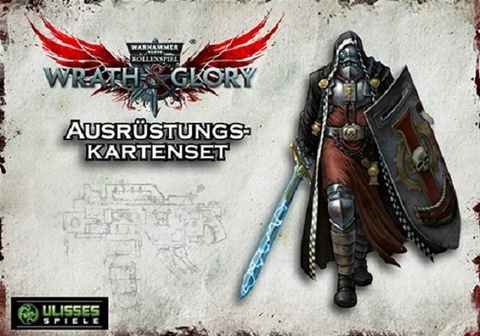 WH40K Wrath & Glory - Ausr&uuml;stungs Kartenset - Ross Watson