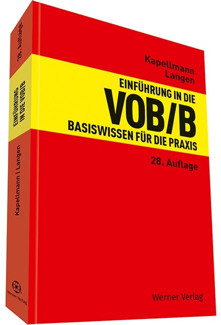 Einf&uuml;hrung in die VOB/B - Klaus D. Kapellmann, Werner Langen