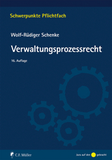 Verwaltungsprozessrecht - Schenke, Wolf-Rüdiger