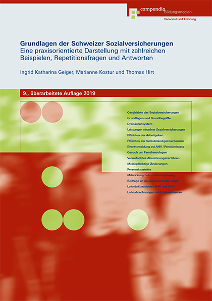 Grundlagen der Schweizer Sozialversicherungen - Ingrid Katharina Geiger, Bettina Michaelis, Clarisse Pifko