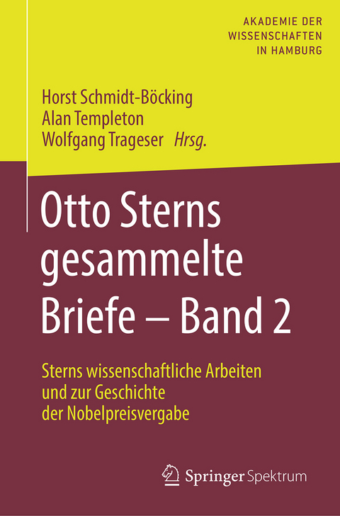 Otto Sterns gesammelte Briefe &ndash; Band 2 - 