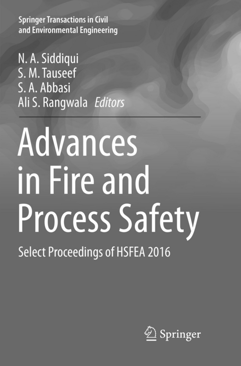 Advances in Fire and Process Safety - 