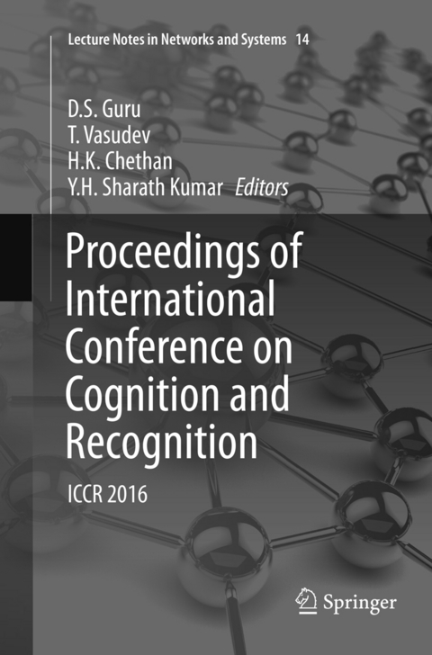 Proceedings of International Conference on Cognition and Recognition - 