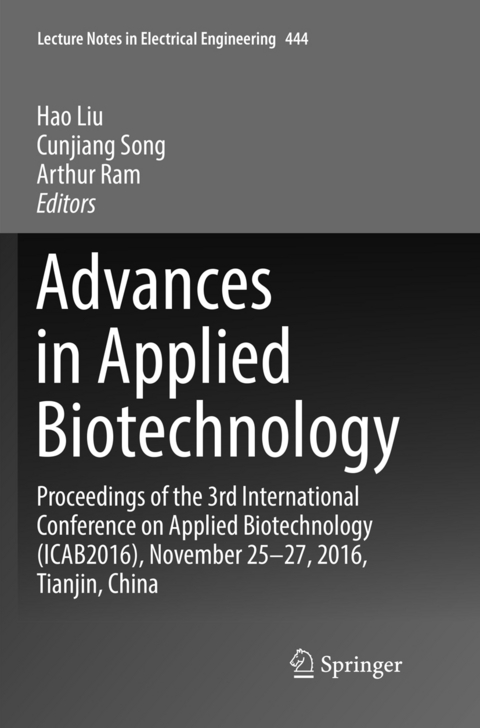 Advances in Applied Biotechnology - 