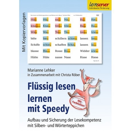 Fl&uuml;ssig lesen lernen mit Speedy - Marianne Lehker
