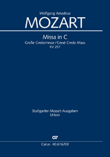 Missa in C (Klavierauszug) - Wolfgang Amadeus Mozart