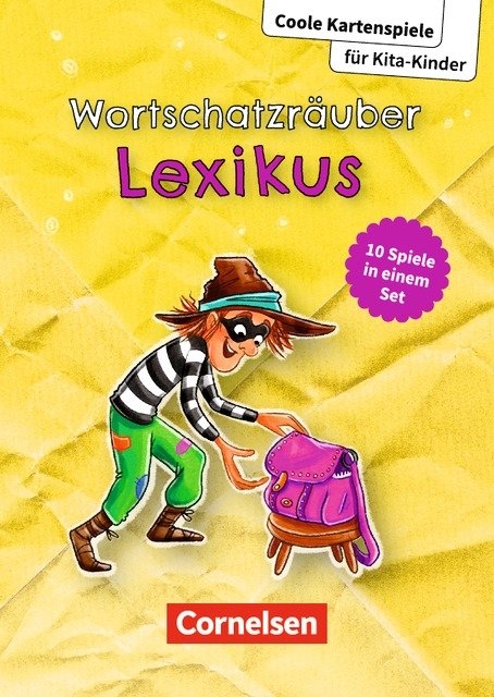 Coole Kartenspiele f&uuml;r Kita-Kinder / Wortschatzr&auml;uber Lexikus