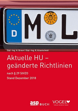 Aktuelle HU - geänderte Richtlinien