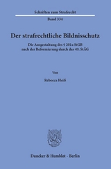 Der strafrechtliche Bildnisschutz. - Rebecca Hei&szlig;
