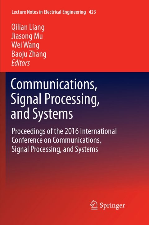 Communications, Signal Processing, and Systems - 