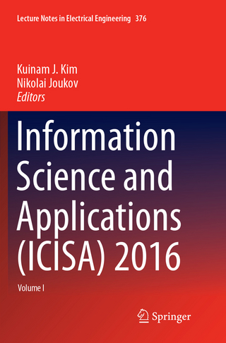 Information Science and Applications (ICISA) 2016