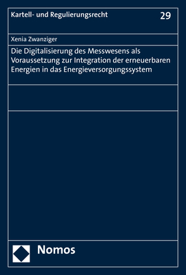 Die Digitalisierung des Messwesens als Voraussetzung zur Integration der erneuerbaren Energien in das Energieversorgungssystem