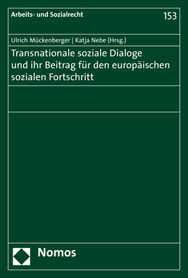 Transnationale soziale Dialoge und ihr Beitrag für den europäischen sozialen Fortschritt