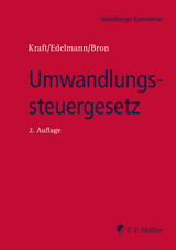 Umwandlungssteuergesetz - Swen Oliver B&auml;uml, Oliver Braatz, LL.M. Brenncke  Martin, LL.M. Bron  Jan Frederik, Elisabeth Dworschak, Ralf Michael Ebeling, Georg Edelmann, MBR H&ouml;lzl  Michael, LL.M. Klett  Sabine, Cornelia Kraft, Gerhard Kraft, M.A. Sparfeld  Silvia, Oliver Trautmann, Katja Weigert, Peter Wochinger