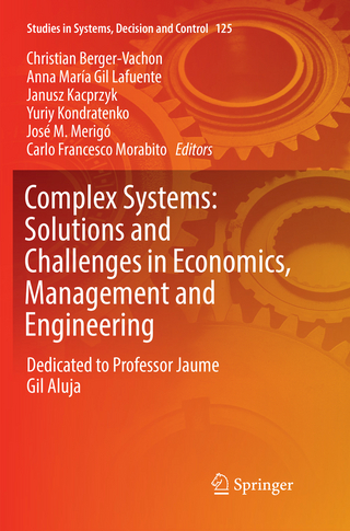 Complex Systems: Solutions and Challenges in Economics, Management and Engineering