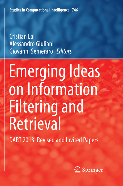 Emerging Ideas on Information Filtering and Retrieval - 