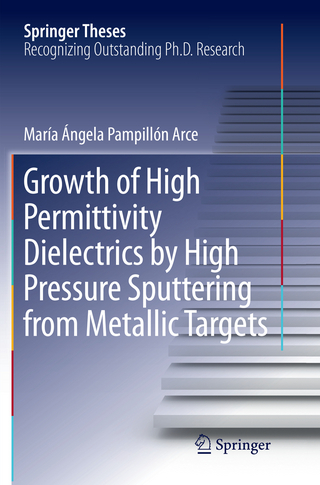 Growth of High Permittivity Dielectrics by High Pressure Sputtering from Metallic Targets