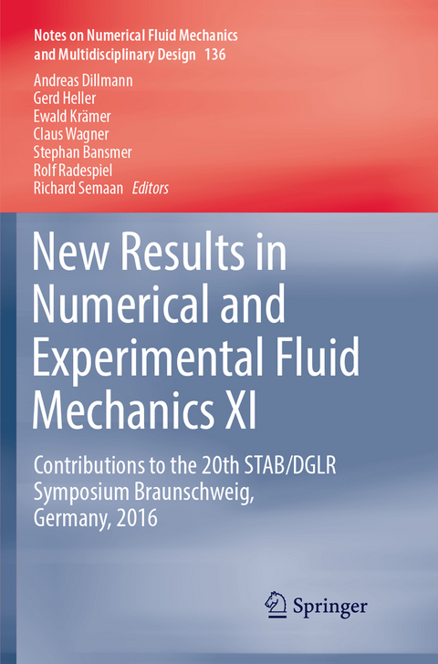 New Results in Numerical and Experimental Fluid Mechanics XI - 