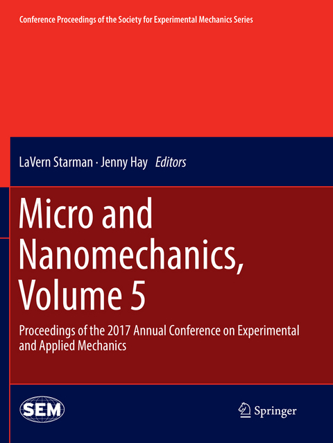 Micro and Nanomechanics, Volume 5 - 