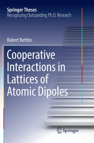 Cooperative Interactions in Lattices of Atomic Dipoles