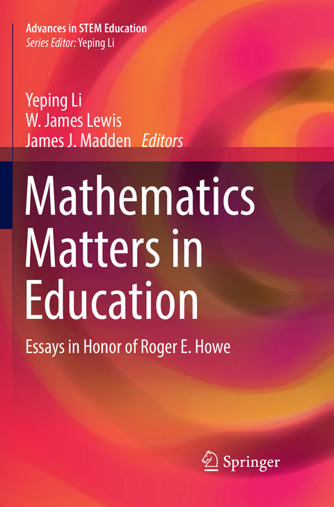 Mathematics Matters in Education - 