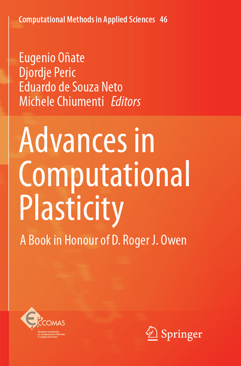 Advances in Computational Plasticity - 