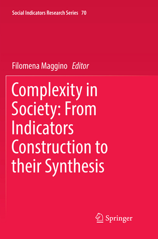 Complexity in Society: From Indicators Construction to their Synthesis