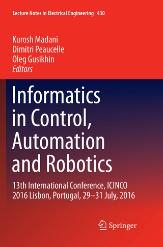 Informatics in Control, Automation and Robotics