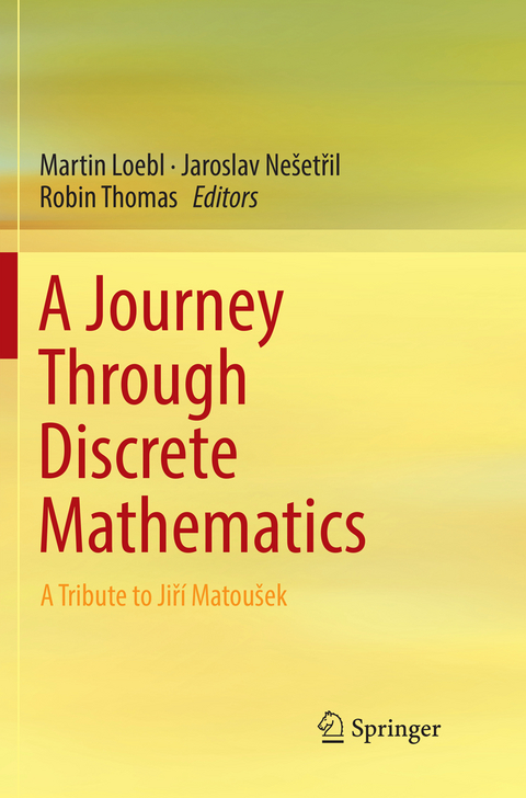 A Journey Through Discrete Mathematics - 
