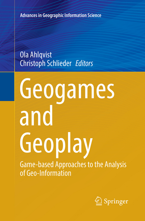 Geogames and Geoplay - 