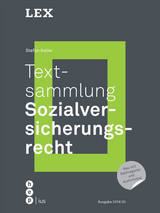 Textsammlung Sozialversicherungsrecht - Keller, Stefan