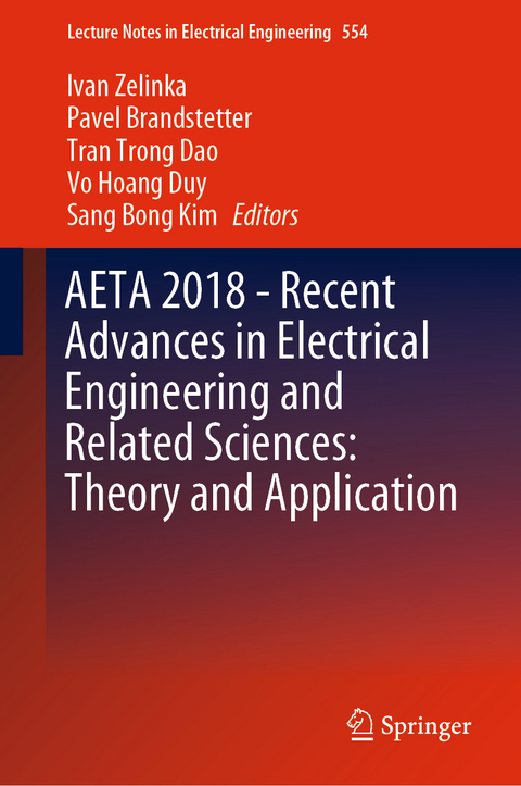 AETA 2018 - Recent Advances in Electrical Engineering and Related Sciences: Theory and Application - 