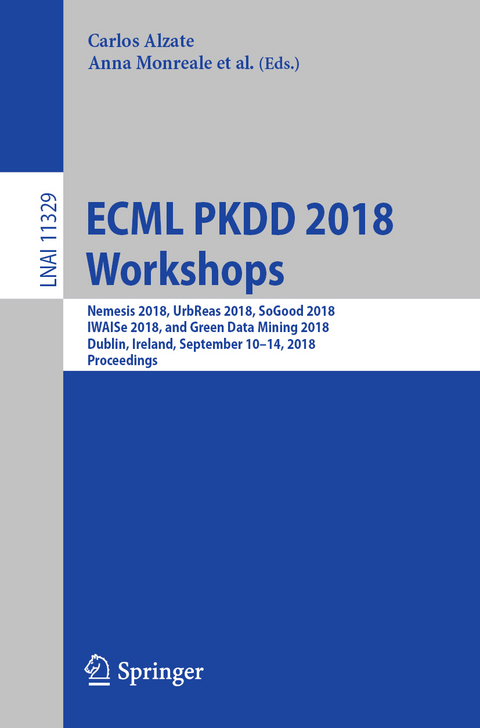 ECML PKDD 2018 Workshops - 