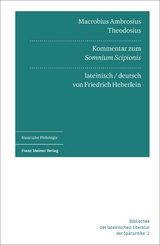 Macrobius Ambrosius Theodosius: Kommentar zum "Somnium Scipionis". Lateinisch und deutsch - 