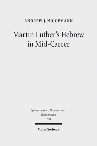 Martin Luther's Hebrew in Mid-Career