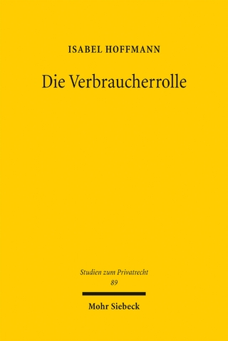 Die Verbraucherrolle