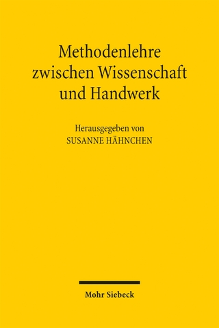 Methodenlehre zwischen Wissenschaft und Handwerk
