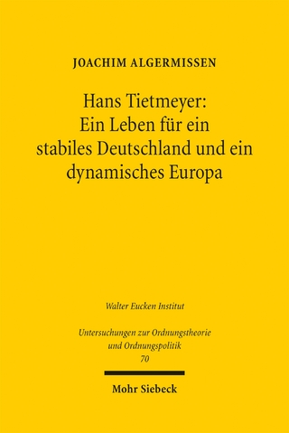 Hans Tietmeyer: Ein Leben für ein stabiles Deutschland und ein dynamisches Europa