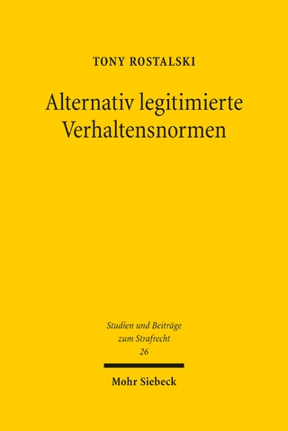 Alternativ legitimierte Verhaltensnormen