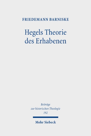 Hegels Theorie des Erhabenen
