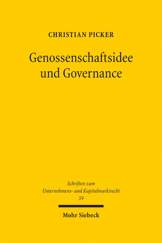 Genossenschaftsidee und Governance