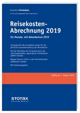 Reisekosten-Abrechnung 2019 mit Kalendarium - 