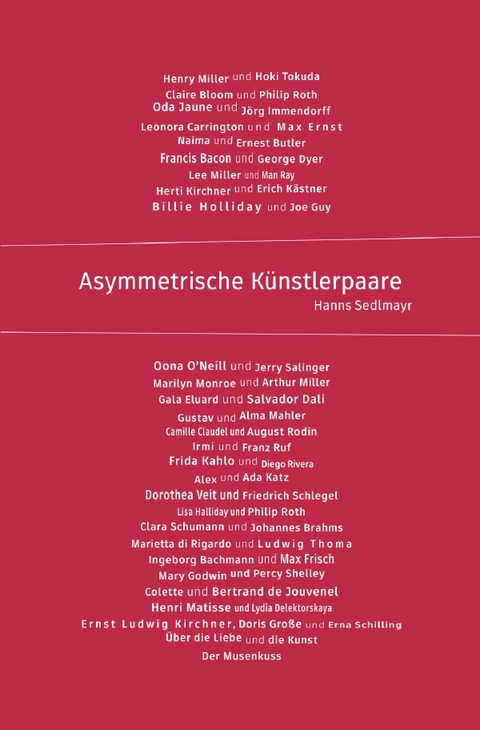 Asymmetrische K&uuml;nstlerpaare - Hanns Sedlmayr