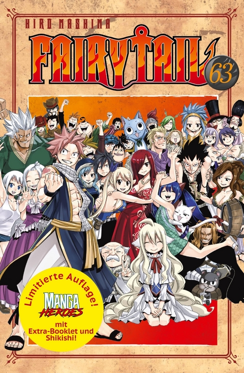 Fairy Tail 63 &ndash; Limitierte Edition - Hiro Mashima